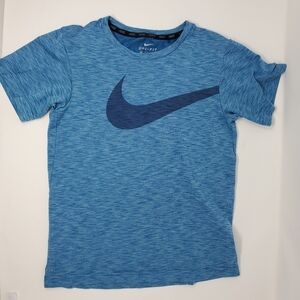 NIKE Dri-Fit Blue T-Shirt KIDS- Size SMALL
